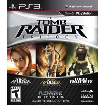 The Tomb Raider HD Trilogy - PS3 Used Game The Tomb Raider HD Trilogy - PS3 Used Game