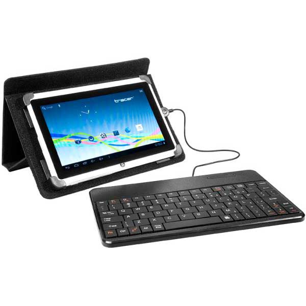 Tracer Tablet Case White With Keyboard 7-8'' Θήκη Με Πληκτρολόγιο