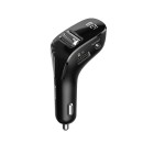 Transmitter Baseus Streamer F40 AUX Wireless MP3 Car Charger Black