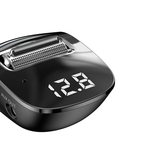 Transmitter Baseus Streamer F40 AUX Wireless MP3 Car Charger Black
