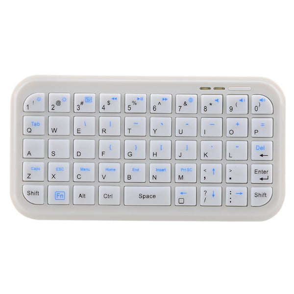 Mini Bluetooth Keyboard White Πληκτρολόγιο Άσπρο - Android / Apple / Laptop / PC / PS3 / PS4