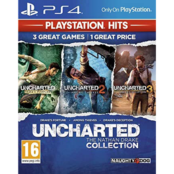 Uncharted The Nathan Drake Collection (Ελληνικό) Hits Edition - PS4 Used Game