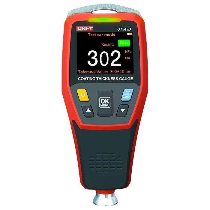 Uni-T UT343D Ψηφιακός Μετρητής Πάχους Χρώματος Uni-T UT343D Ψηφιακός Μετρητής Πάχους Χρώματος