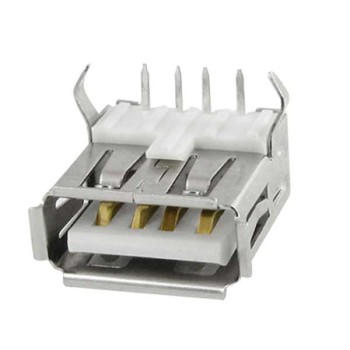 USB A Type Socket Female Right Jack Angle Θηλυκό Βύσμα