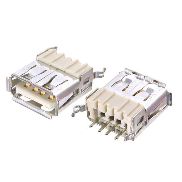 USB A Type Vertical Female Straight Jack Angle Θηλυκό Βύσμα