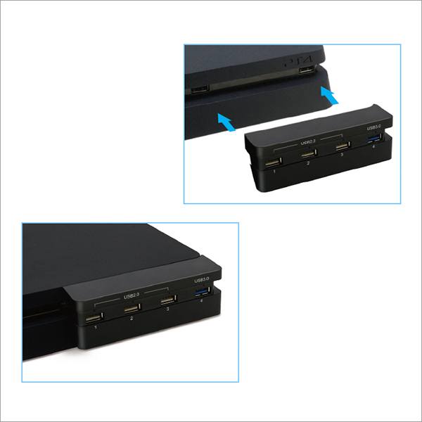 USB Hub 5 Ports - PS4 Slim Console