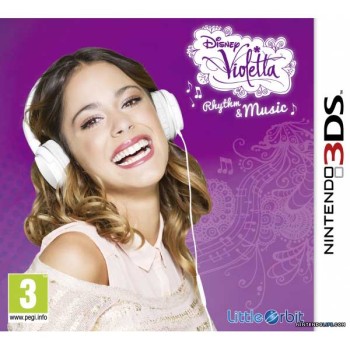 Violetta Rhythm And Music - Nintendo 3DS Game Violetta Rhythm And Music - Nintendo 3DS Game