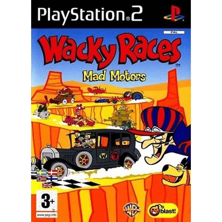 Wacky Races Mad Motors - Ps2 Game