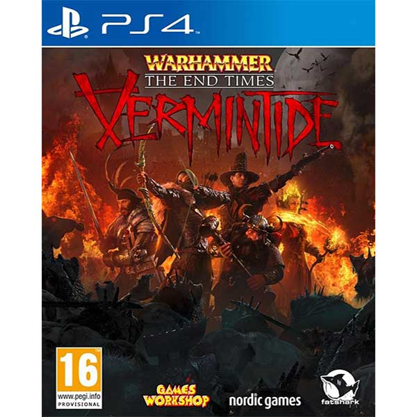 Warhammer The End Times Vermintide - PS4 Game Warhammer The End Times Vermintide - PS4 Game