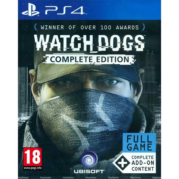 Watch Dogs Complete Edition - PS4 Game Watch Dogs Complete Edition - PS4 Game