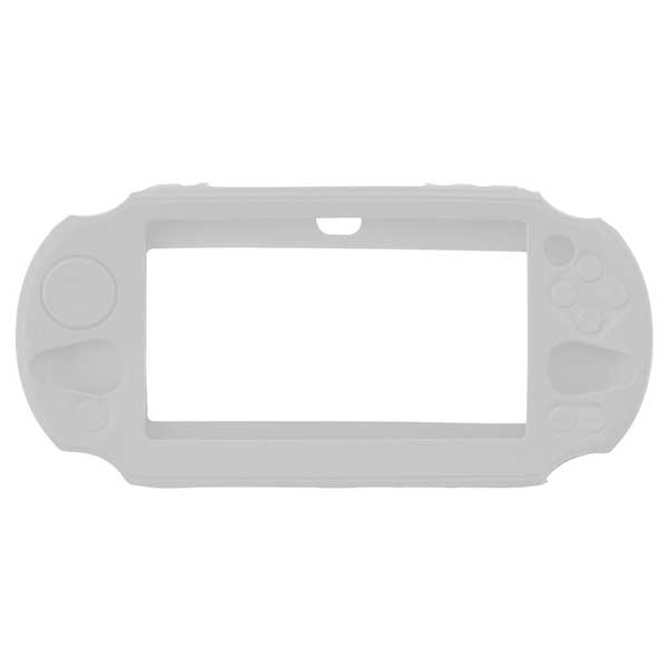 Silicone Case Skin White - PS Vita Slim 2000 Console