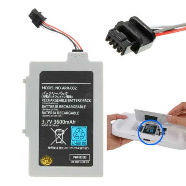 Μπαταρία Χειριστηρίου Rechargeable Extended Battery Pack 3600mAh - Wii U