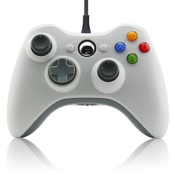 Wired Gamepad White Ενσύρματο Χειριστήριο Άσπρο - Xbox 360 Controller