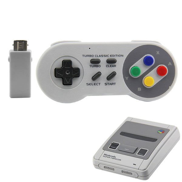 Χειριστήριο Ασύρματο Wireless Controller GamePad Retro SNES - PC USB / NES