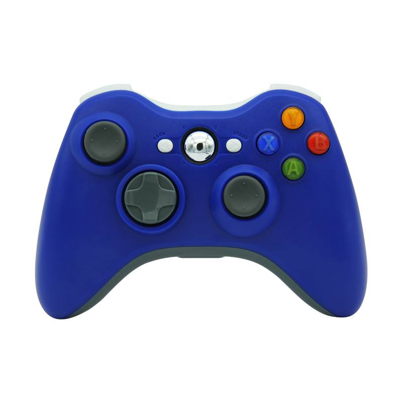 Wireless Gamepad Blue With Adapter Ασύρματο Χειριστήριο Μπλε - PC / Xbox 360 Controller
