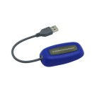 Wireless Gamepad Blue With Adapter Ασύρματο Χειριστήριο Μπλε - PC / Xbox 360 Controller