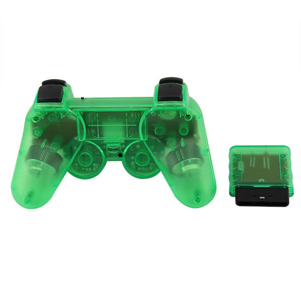 Wireless Gamepad Crystal Green Ασύρματο Χειριστήριο Πράσινο - Playstation 2 Controller