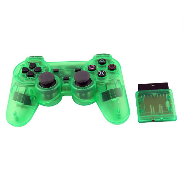 Wireless Gamepad Crystal Green Ασύρματο Χειριστήριο Πράσινο - Playstation 2 Controller