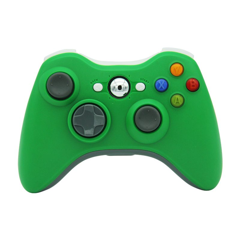 Wireless Gamepad Green With Adapter Ασύρματο Χειριστήριο Πράσινο - PC / Xbox 360 Controller