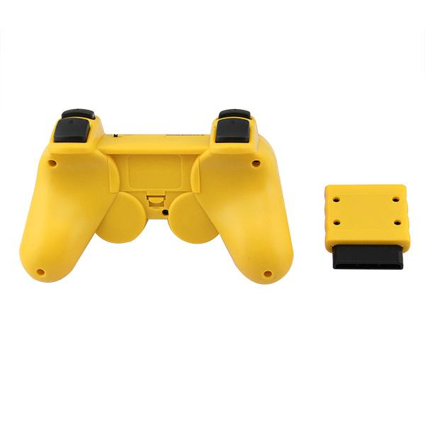 Wireless Gamepad Yellow Ασύρματο Χειριστήριο Κίτρινο - Playstation 2 Controller