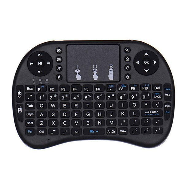 Ασύρματο Πληκτρολόγιο Wireless Keyboard With Mouse Touchpad TV / Kodi / Consoles / HTPC / Android TV Box