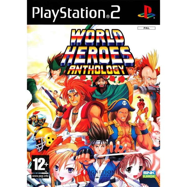 World Heroes Anthology - Ps2 Game World Heroes Anthology - Ps2 Game