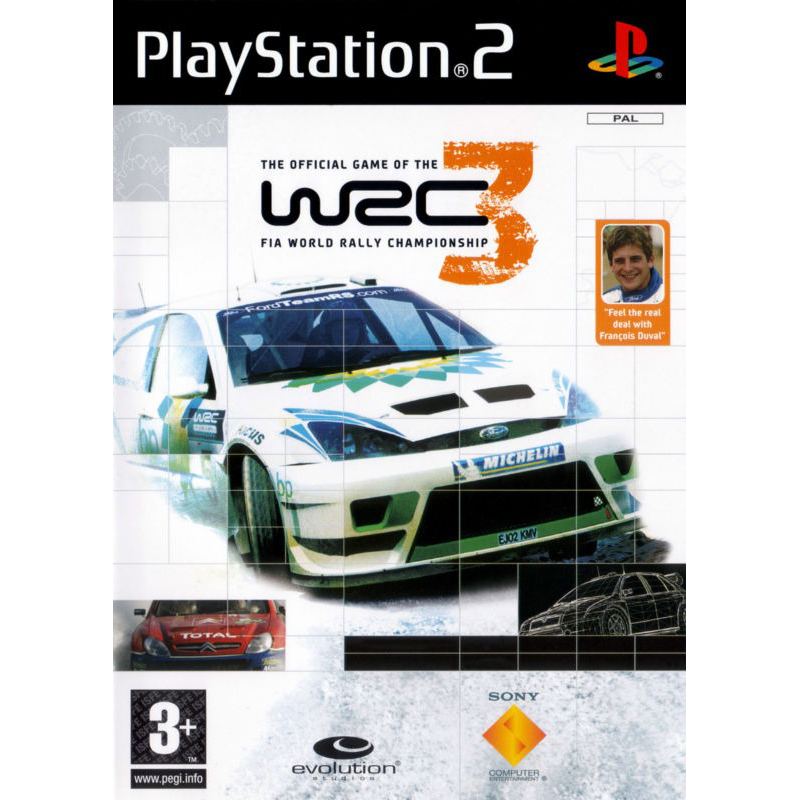 World Rally Championship WRC 3 - PS2 Used Game