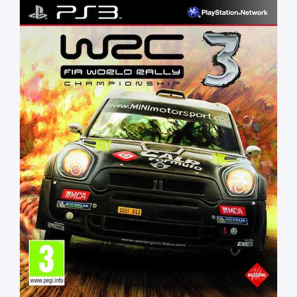 WRC 3 FIA World Rally Championship - PS3 Game WRC 3 FIA World Rally Championship - PS3 Game