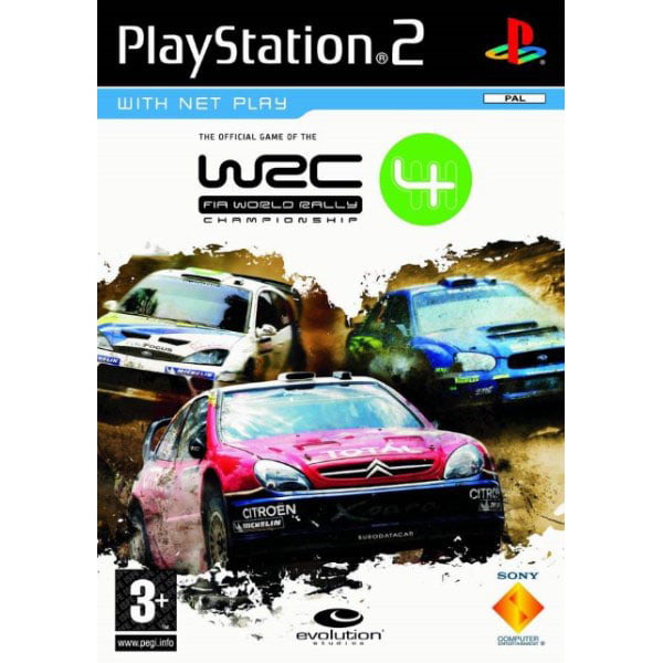WRC 4: The Official Game Of The FIA World Rally Championship - PS2 Game