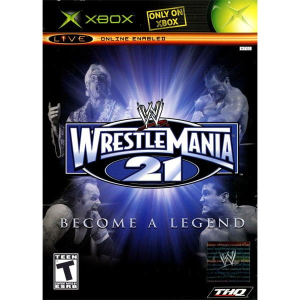 Wrestlemania 21 Become A Legend - Xbox Game