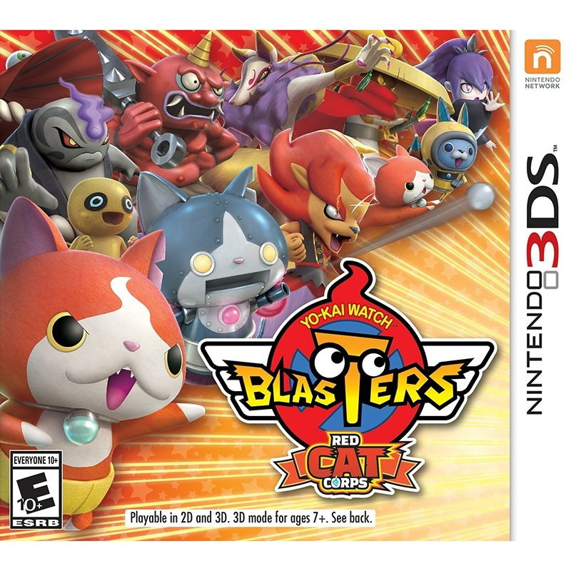 Yo-Kai Watch Blasters: Red CAT Corps - Nintendo 3DS Used Game
