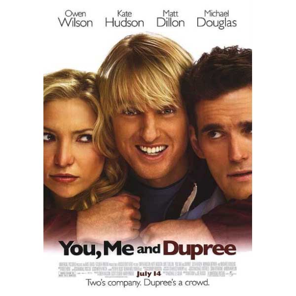 Στους Δύο Τρίτος Δεν Χωρεί - You Me And Dupree - DVD