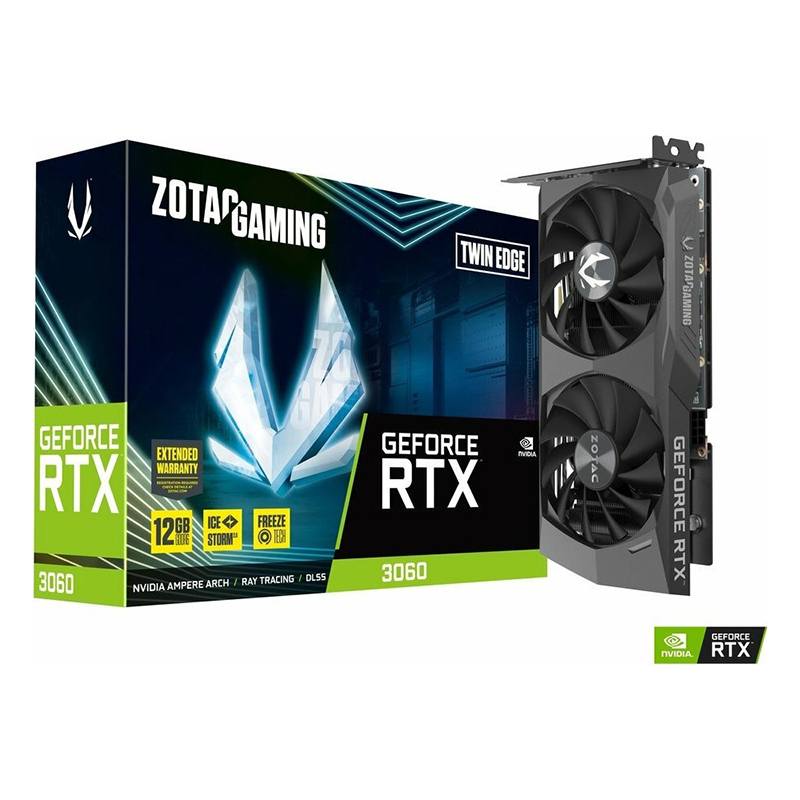 Zotac GeForce RTX 3060 12GB GDDR6 Twin Edge (ZT-A30600E-10M)