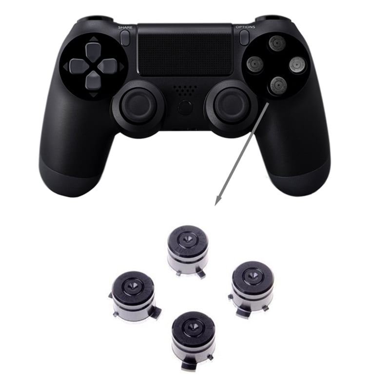 Aluminium Bullet Button Black - PS4 Controller