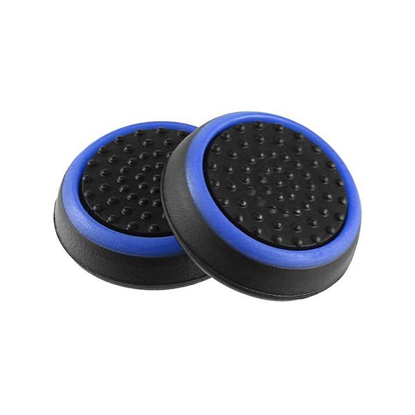 Analog Caps ThumbStick Grips Black / Blue - PS4 Controller