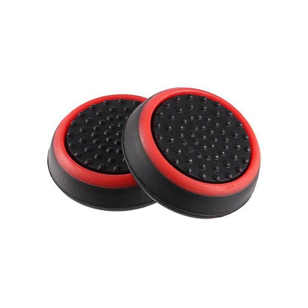 Analog Caps ThumbStick Grips Black / Red - PS4 Controller