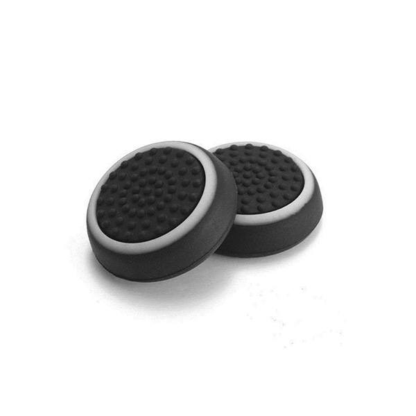 Analog Caps ThumbStick Grips Black / White - PS4 Controller