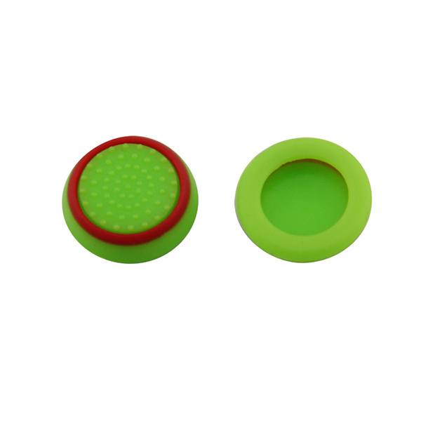 Analog Caps ThumbStick Grips Green / Red - PS4 Controller