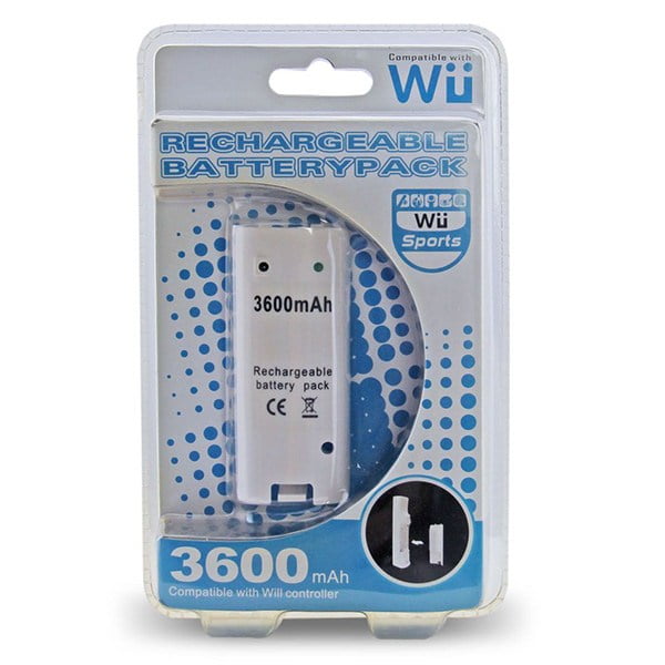 Battery Pack 3600mAh + USB Cable - Nintendo Wii Motion Controller