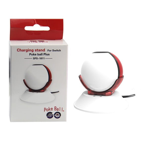 Charging Stand White / Red Poke Ball - Nintendo Switch
