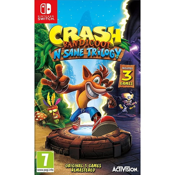 Crash Bandicoot N. Sane Trilogy - Nintendo Switch Game