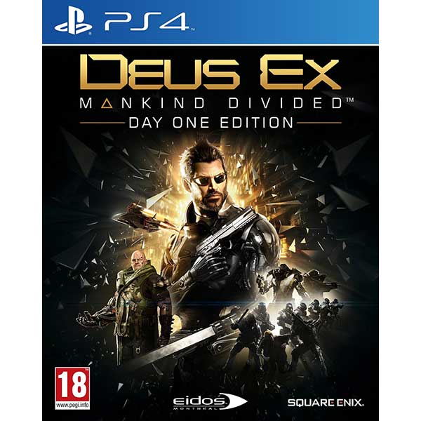Deus Ex Mankind Divided Day One Edition - PS4 Game