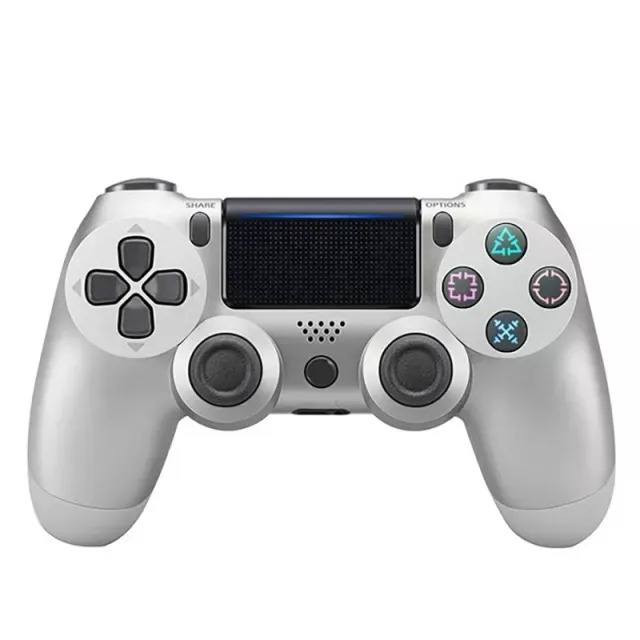 Double Motor 4 Wireless Controller OEM Silver - PS4 Controller