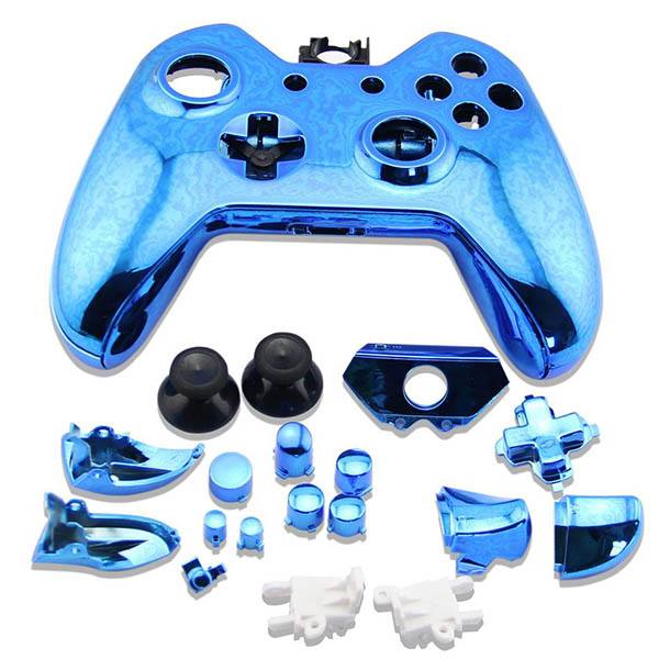 Full Housing Shell Electro Blue - Xbox One Replacement Controller