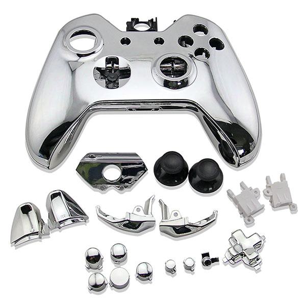 Full Housing Shell Electro Silver - Xbox One Replacement Controller