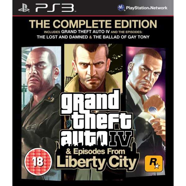 Grand Theft Auto IV & Episodes From Liberty City The Complete Edition - PS3 Game