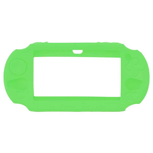 Silicone Case Skin Green - PS Vita Slim 2000 Console