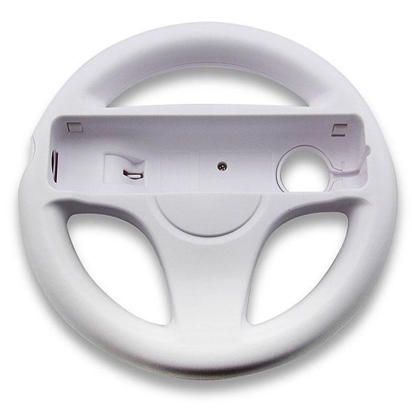 Handle Steering Wheel Set White - Nintendo Wii Controller