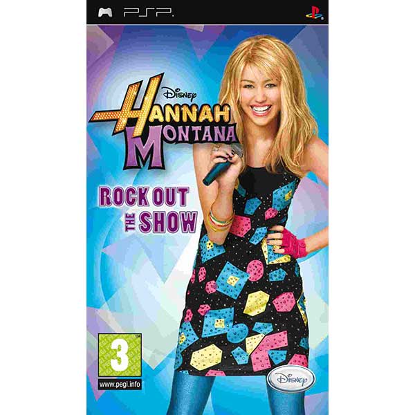 Hannah Montana Rock Out The Show - PSP Game