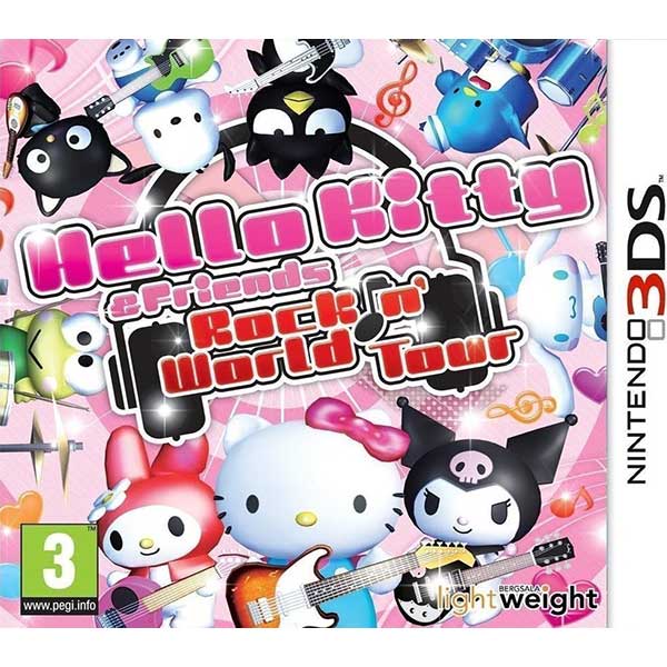 Hello Kitty & Friends Rock n World Tour - Nintendo 3DS Game